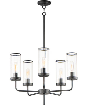 Crosby 5-Light Chandelier Black