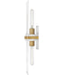 Kipton 2-Light Large Sconce in Polished Nickel