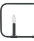 Abner 4-light Island Light Matte Black