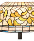 62" Wide Tiffany Turning Leaf Floor Lamp