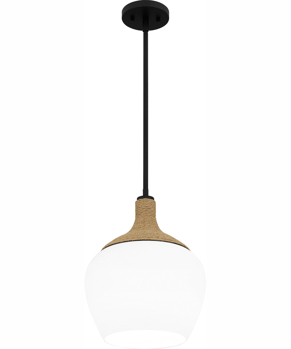 Quoizel Piccolo Pendant 1-light Mini Pendant Matte Black
