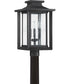Wakefield Large 3-light Outdoor Post Light  Coastal Armour Earth Black