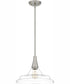 Quoizel Pendant 1-light Pendant Brushed Nickel