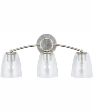 Oran 3-Light Vanity Antique Silver