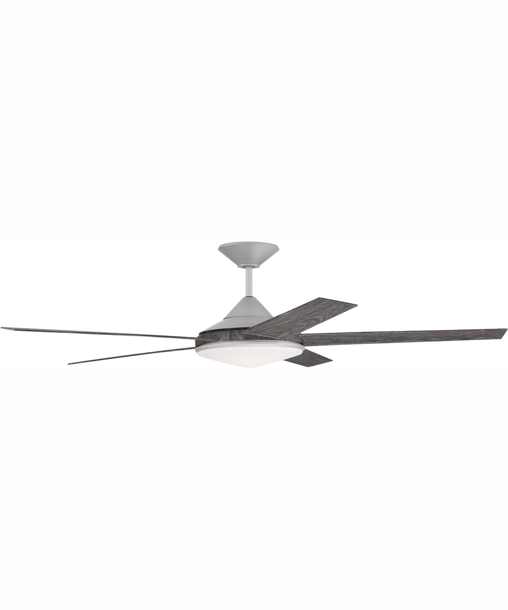 60" Delaney 1-Light Indoor/Outdoor Ceiling Fan Painted Nickel