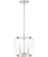 Tapley Small 3-light Mini Pendant Polished Nickel