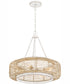 Quoizel Pendant 4-light Pendant Antique White