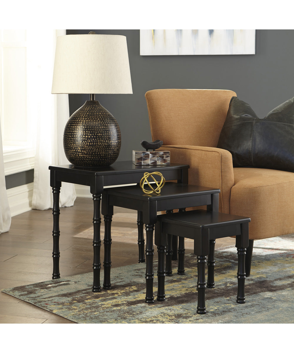 Dasonbury Accent Table Set (3/CN) Black