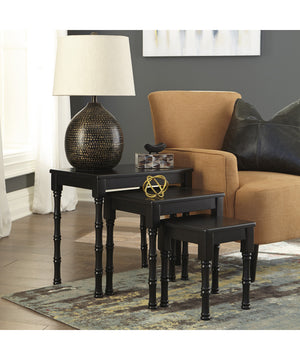 Dasonbury Accent Table Set (3/CN) Black