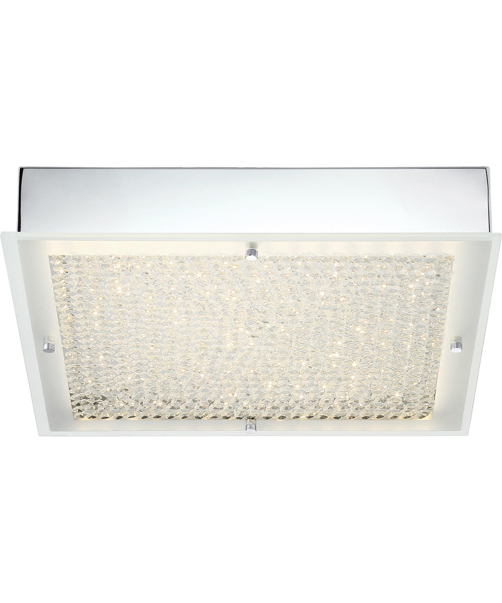 Blaze Medium Flush Mount Polished Chrome