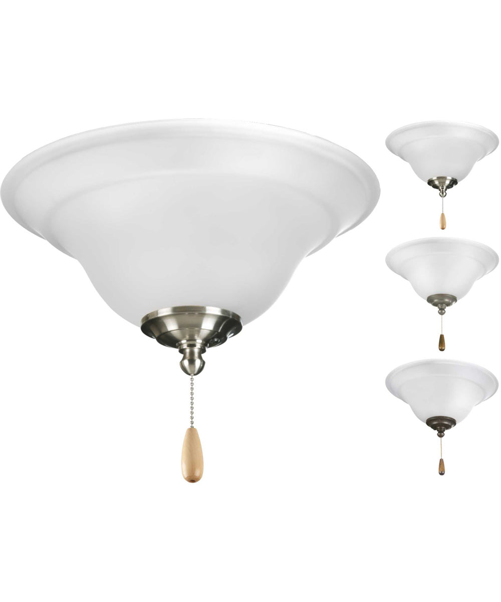 Trinity 2-Light Ceiling Fan Light Unfinished
