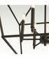 Gabriel 6-light Entry Foyer Hall Chandelier Oiled Bronze