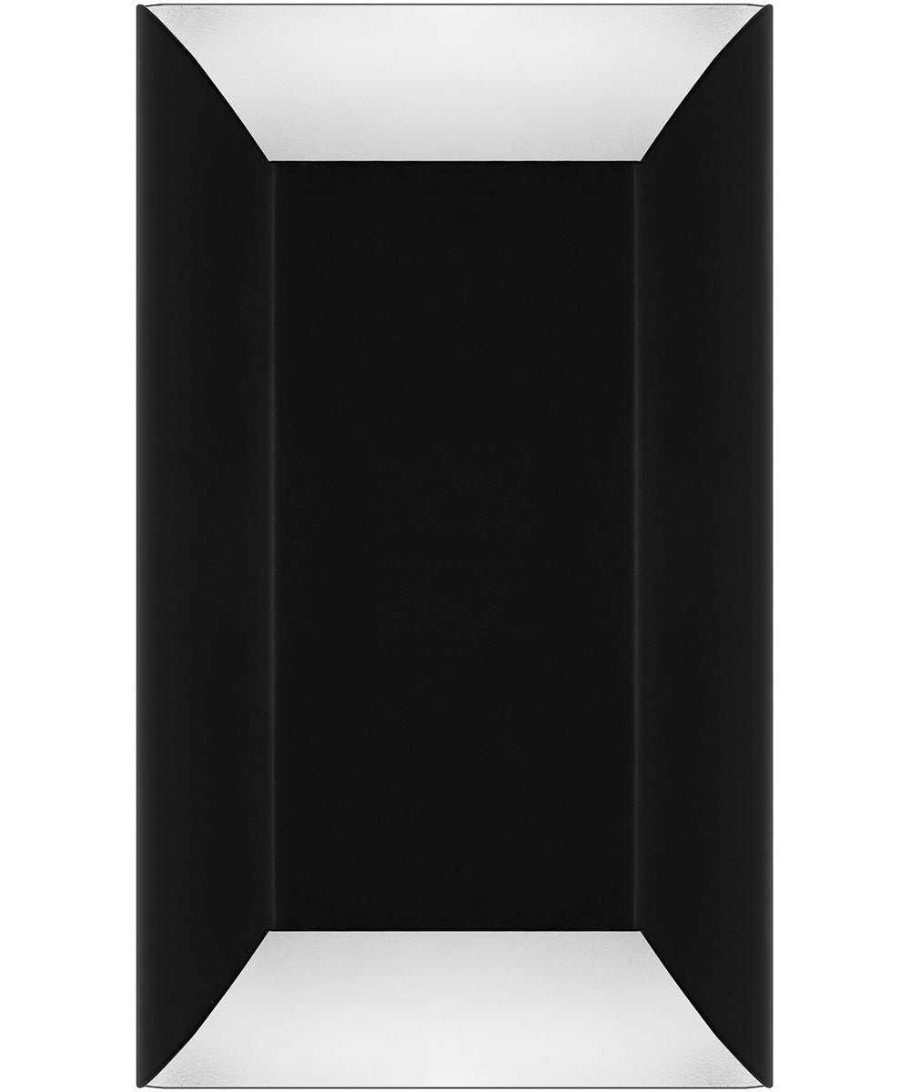 Becklow Medium 2-light Outdoor Wall Light  Coastal Armour Aluminum Matte Black