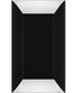 Becklow Medium 2-light Outdoor Wall Light  Coastal Armour Aluminum Matte Black