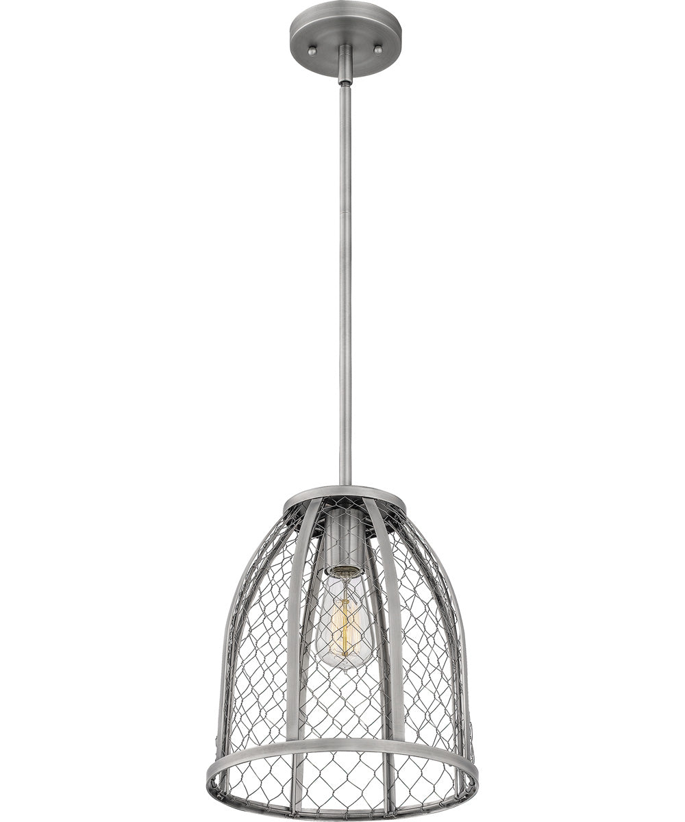 Heron Small 1-light Mini Pendant Antique Nickel