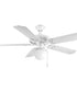 AirPro 52" 5-Blade Indoor/Outdoor Ceiling Fan White