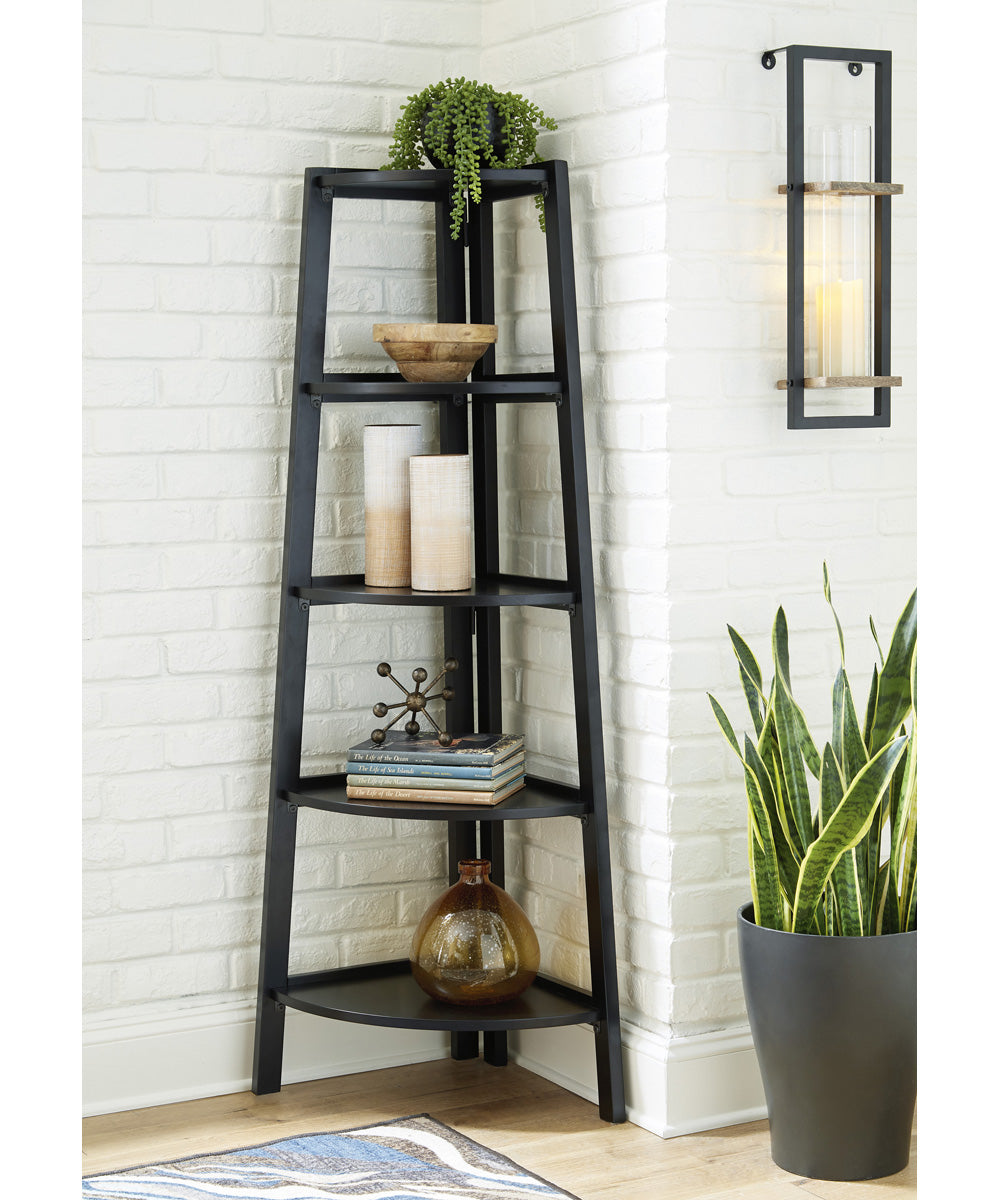 Bernmore Corner Shelf Black