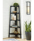 Bernmore Corner Shelf Black