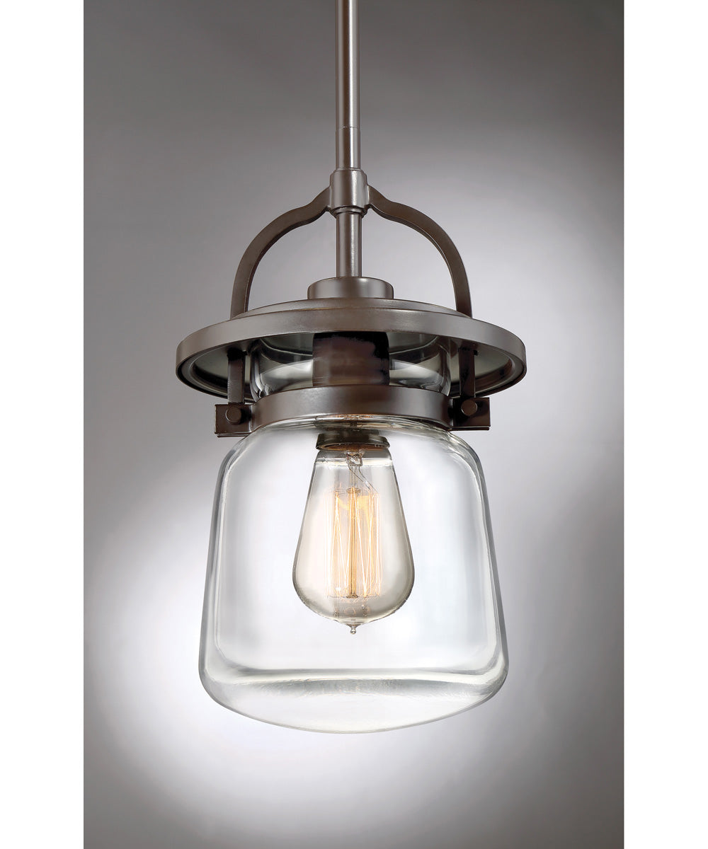 LaSalle Small 1-light Mini Pendant Western Bronze