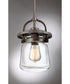 LaSalle Small 1-light Mini Pendant Western Bronze
