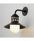 Admiralty 1-Light Outdoor Wall Sconce Black