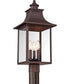 Chancellor Large 3-light Outdoor Post Light Copper Bronze