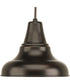District 1-Light Medium Hanging Lantern Antique Bronze