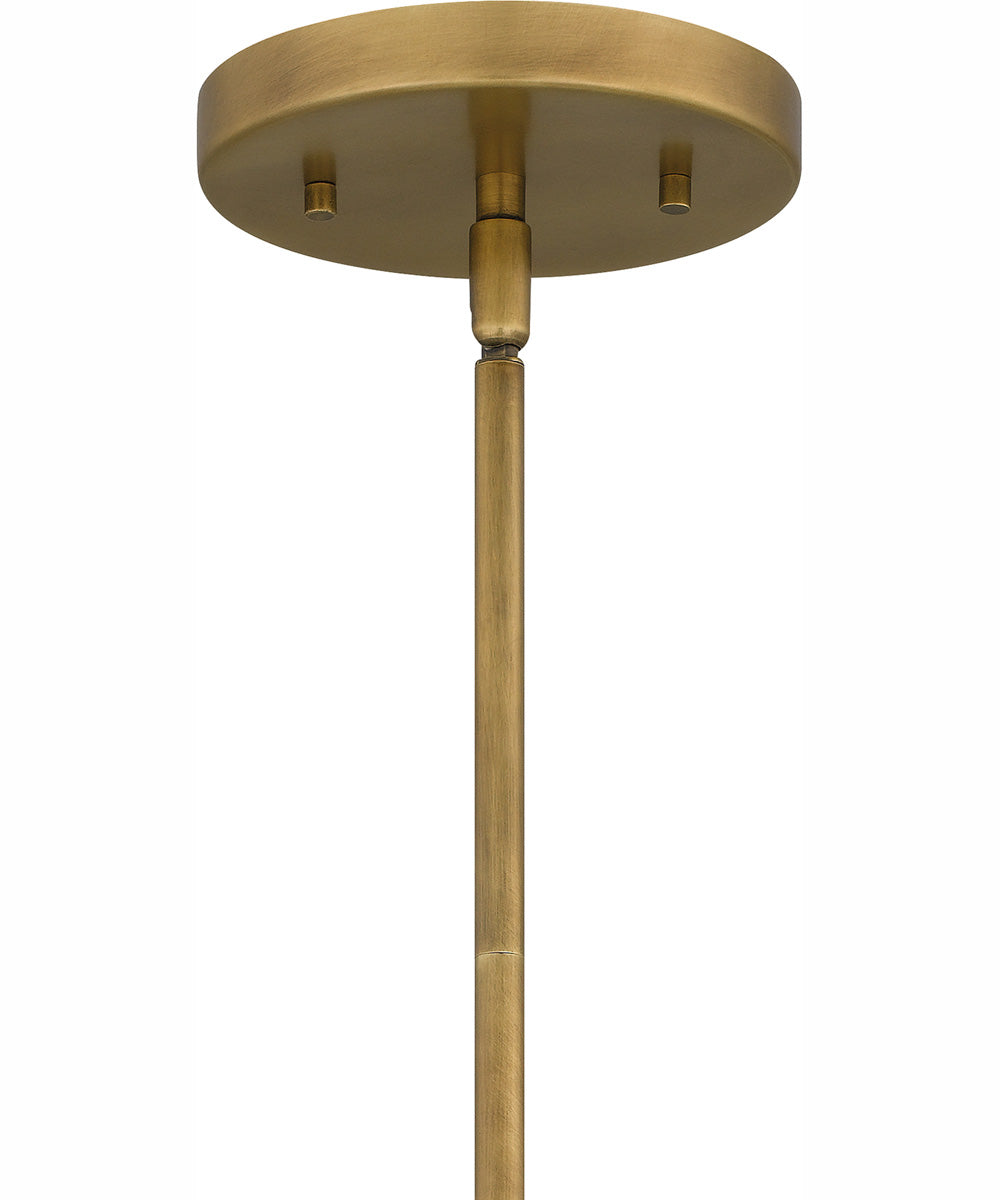 Quoizel Pendant 1-light Pendant Weathered Brass