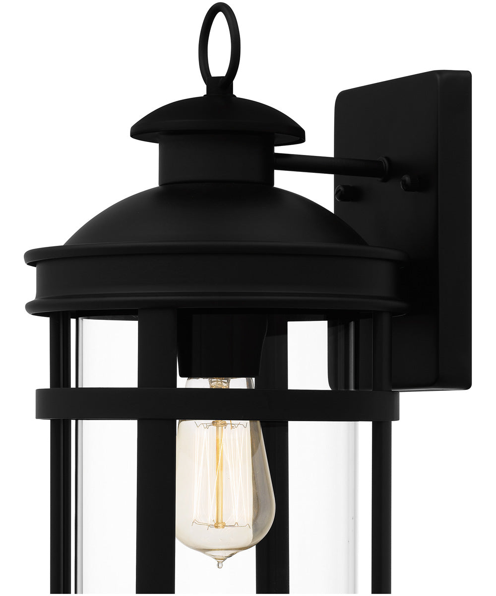 Scout Medium 1-light Outdoor Wall Light Matte Black