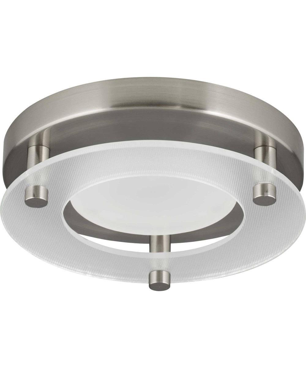 5-1/2" Round LED Surface Mount Brushed Nickel