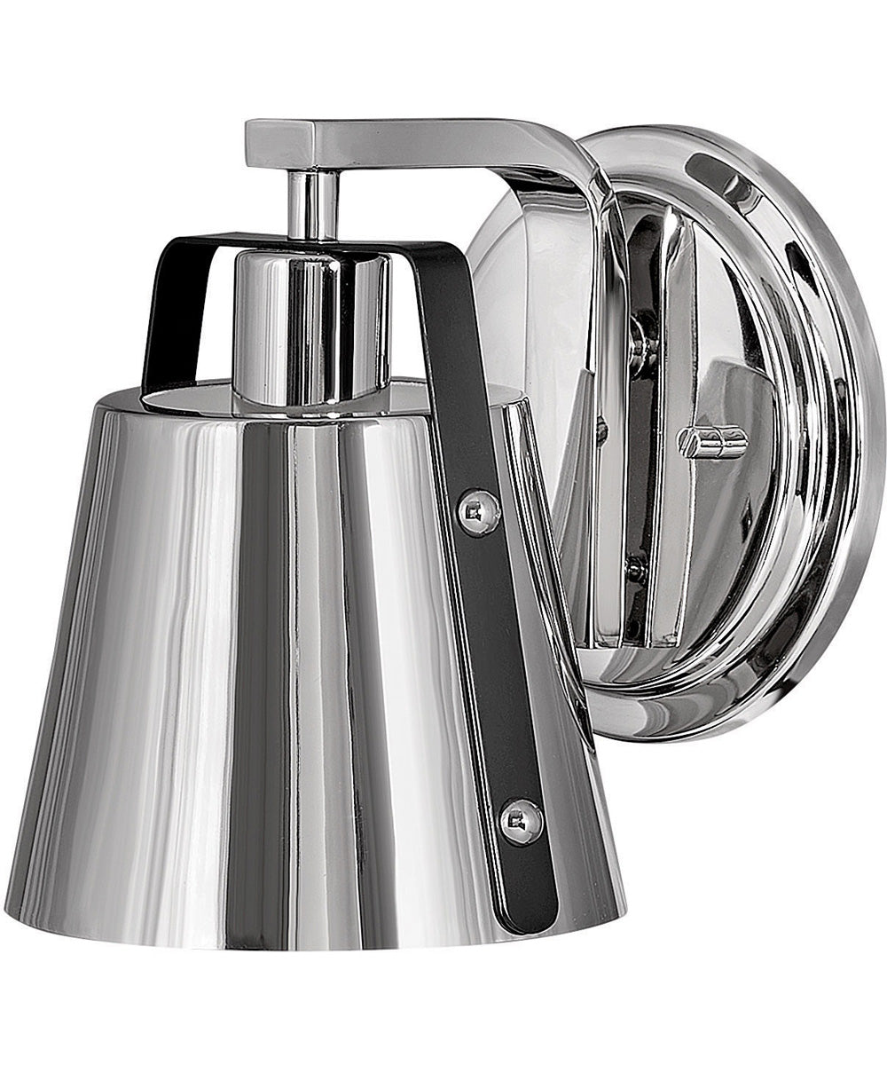 Cartwright 1-Light Single Light Vanity in Polished Nickel