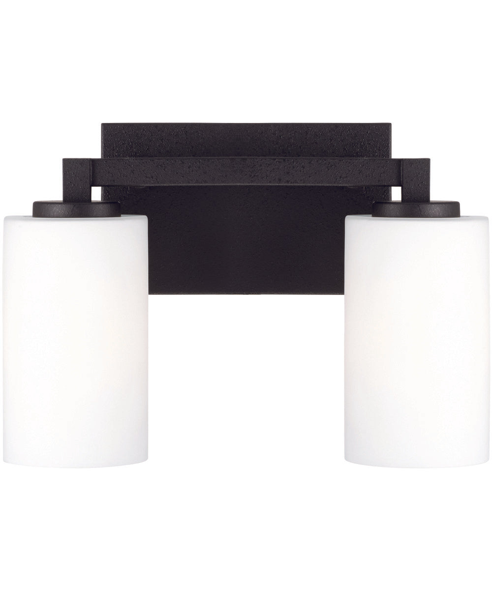 Ravenwood 2-Light Vanity Black Iron