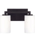 Ravenwood 2-Light Vanity Black Iron