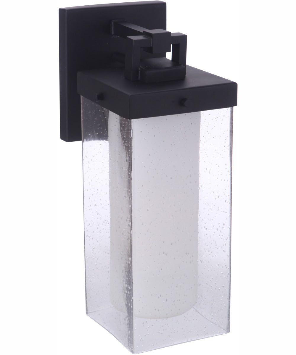 Hayner 1-Light Outdoor Wall Lantern Midnight