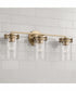 Fuller 3-Light Vanity Aged Brass