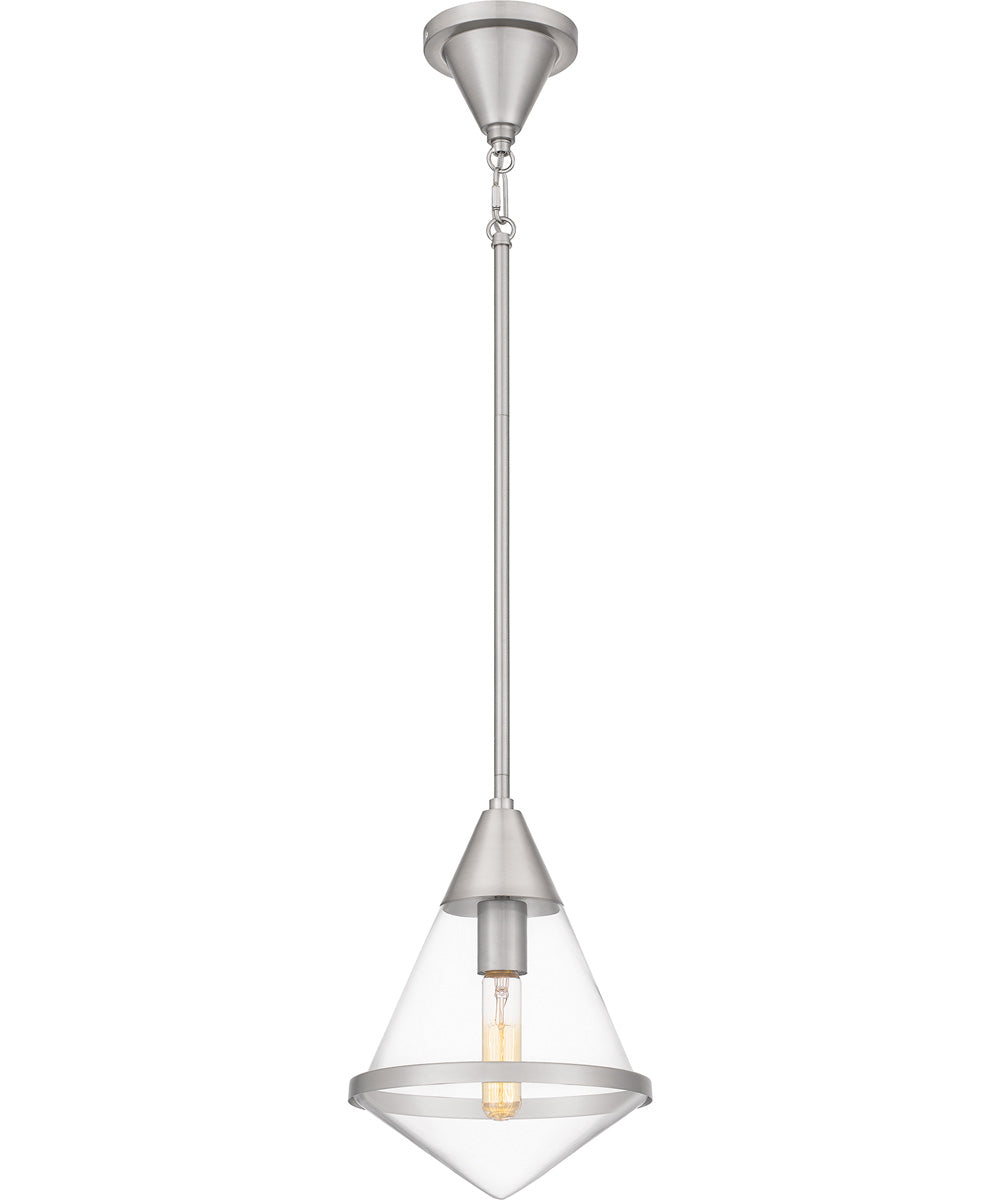 Quoizel Piccolo Pendant Small 1-light Mini Pendant Brushed Nickel