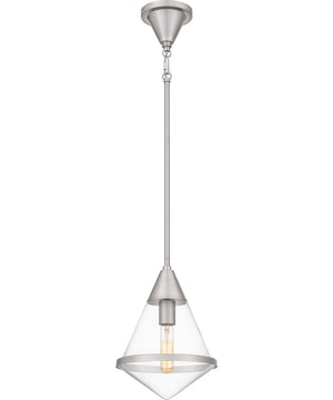 Quoizel Piccolo Pendant Small 1-light Mini Pendant Brushed Nickel