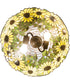 16"W Wild Sunflower Pendant