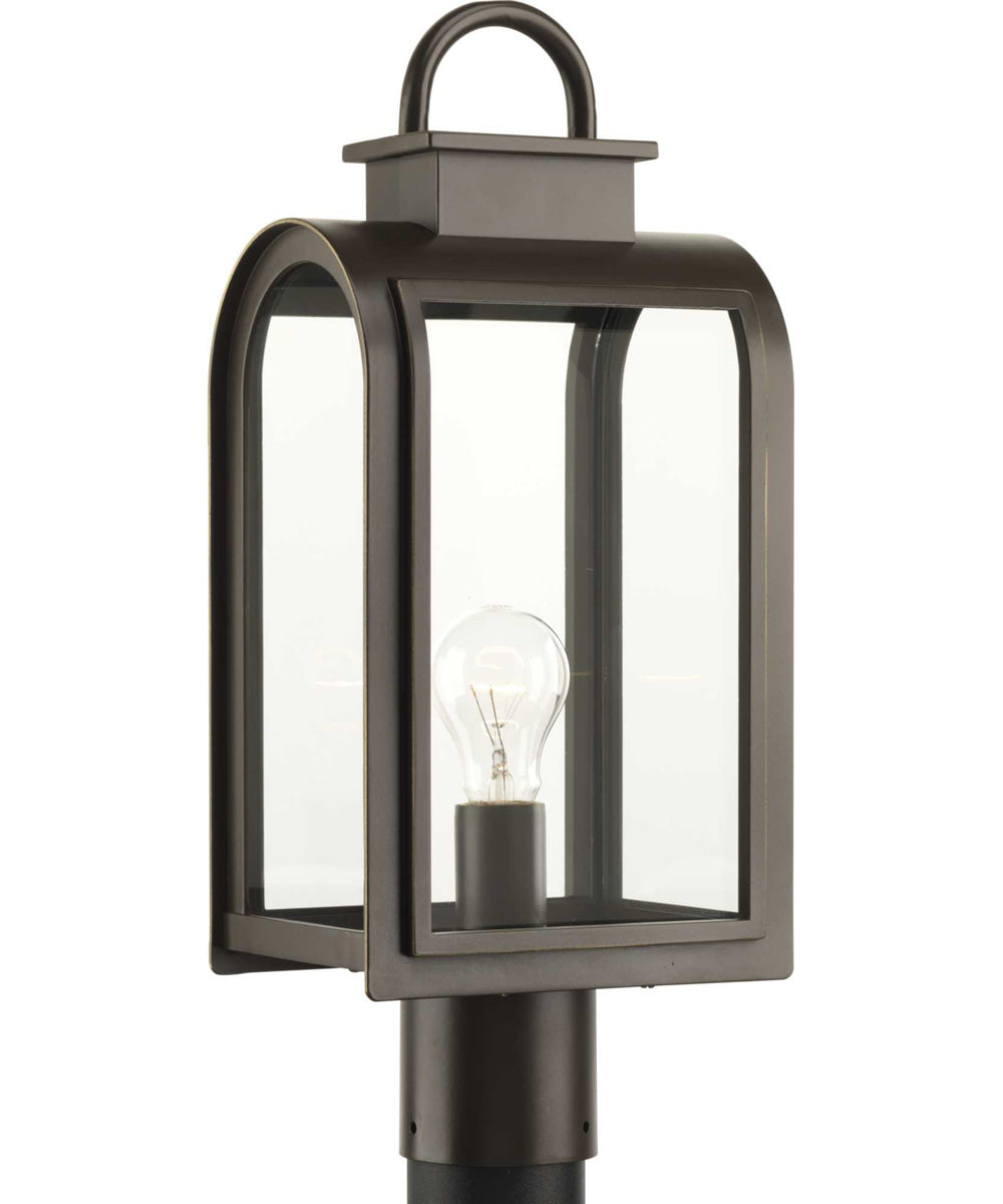 Refuge 1-Light Post Lantern Oil Rubbed Bronze