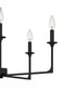 Prescott 5-light Chandelier Matte Black