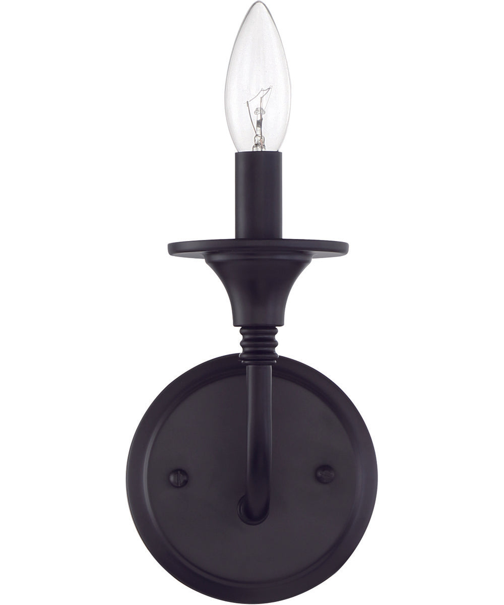 Jolenne 1-Light Wall Sconce Flat Black