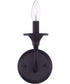 Jolenne 1-Light Wall Sconce Flat Black