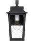 Stoneleigh Small 1-light Outdoor Wall Light  Coastal Armour Aluminum Mottled Black