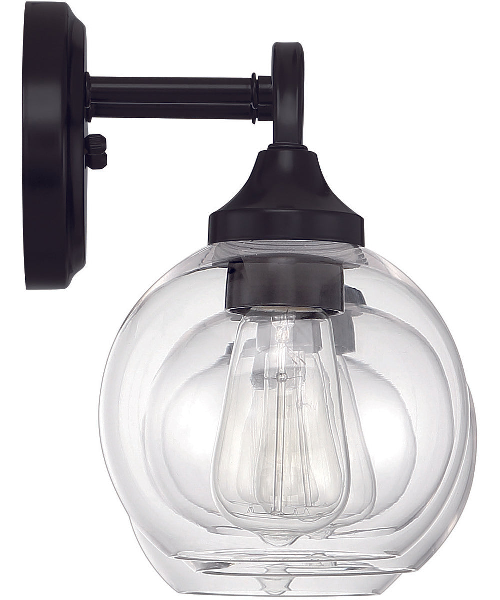 Glenda 3-Light Vanity Flat Black