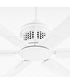 80" Zeus Patio Ceiling Fan Studio White