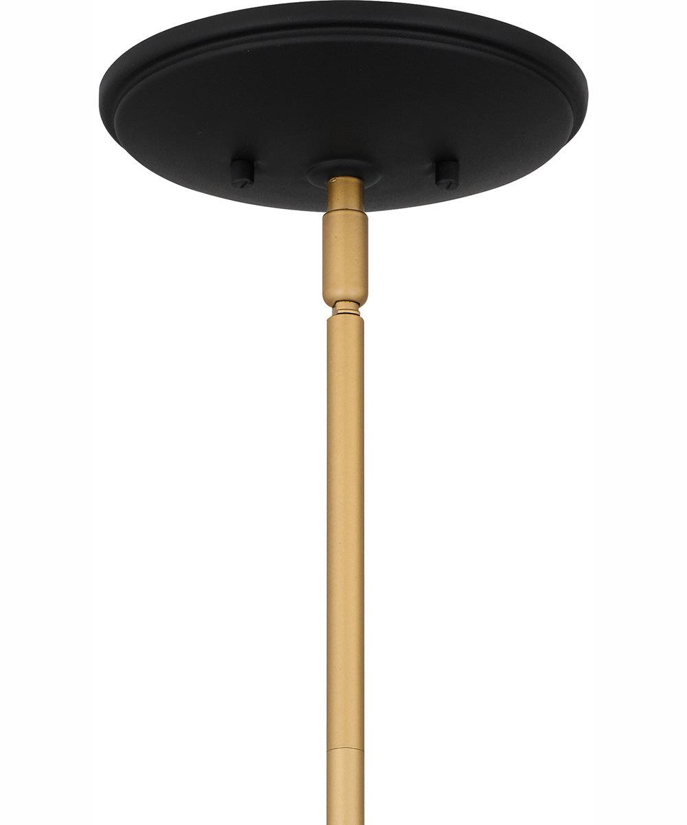 Fayette 1-light Mini Pendant Earth Black