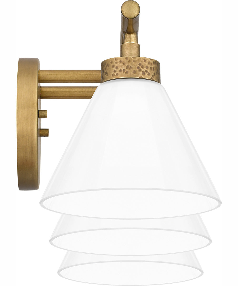 Ira Large 3-light Bath Light Weathered Brass