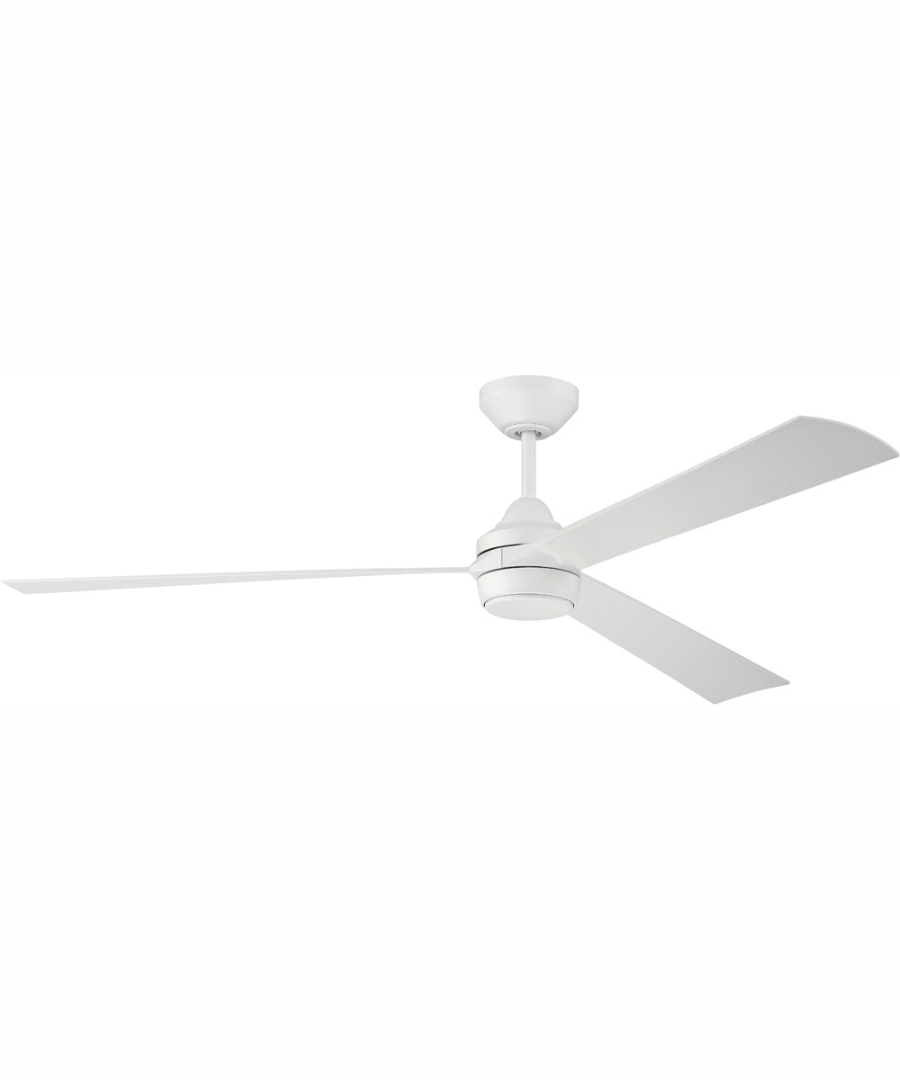 60" Sterling 1-Light Indoor/Outdoor Ceiling Fan White