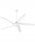 65" Fury Ceiling Fan Studio White