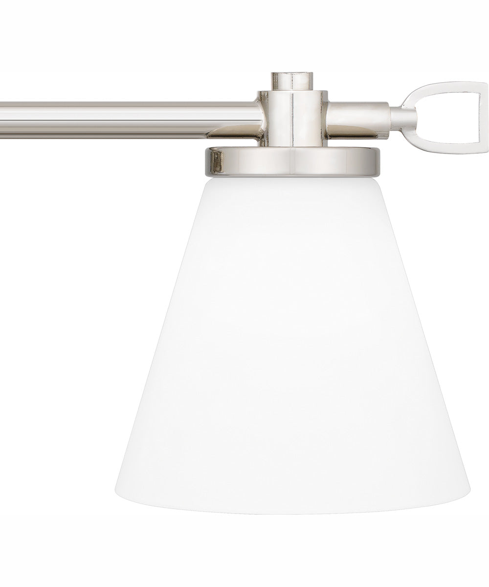 Daniels Large Bath Light Polished Nickel